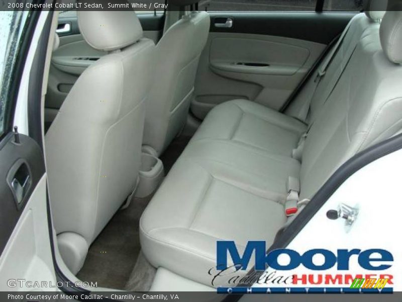 Summit White / Gray 2008 Chevrolet Cobalt LT Sedan