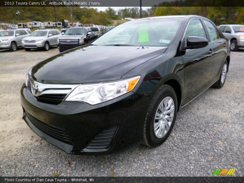 Attitude Black Metallic / Ivory 2013 Toyota Camry LE