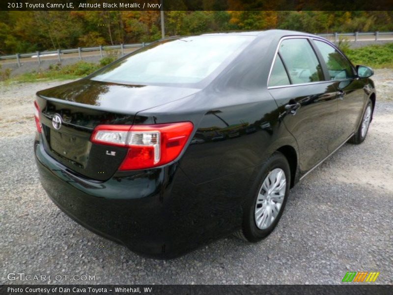 Attitude Black Metallic / Ivory 2013 Toyota Camry LE