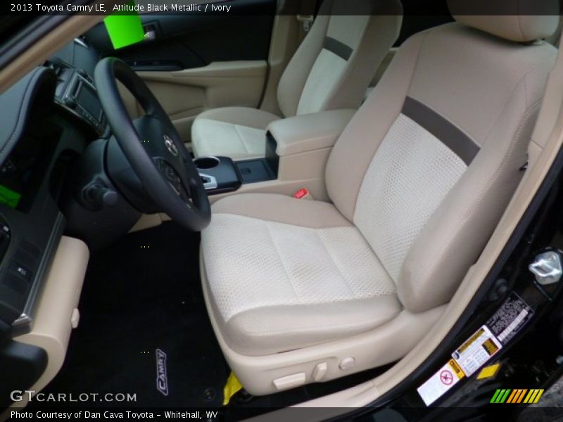 Attitude Black Metallic / Ivory 2013 Toyota Camry LE