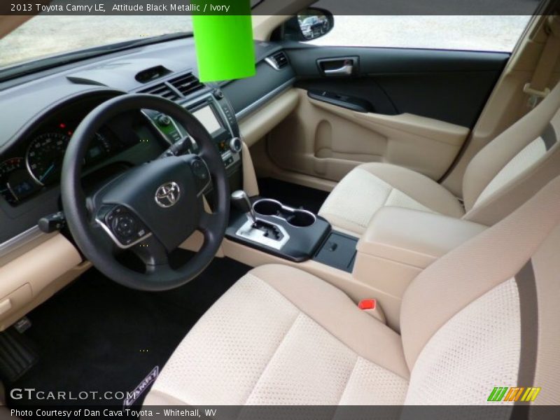 Attitude Black Metallic / Ivory 2013 Toyota Camry LE