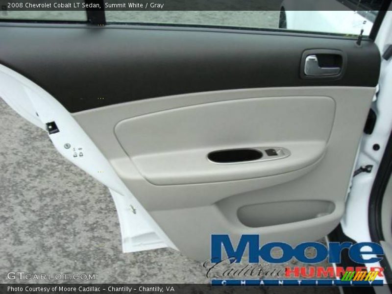 Summit White / Gray 2008 Chevrolet Cobalt LT Sedan