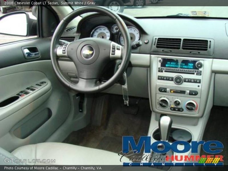 Summit White / Gray 2008 Chevrolet Cobalt LT Sedan