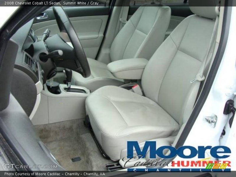 Summit White / Gray 2008 Chevrolet Cobalt LT Sedan