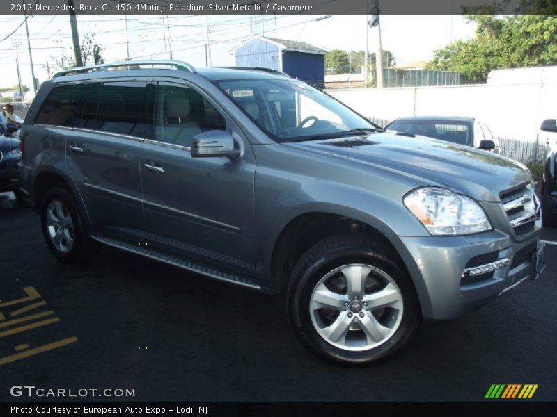 Paladium Silver Metallic / Cashmere 2012 Mercedes-Benz GL 450 4Matic