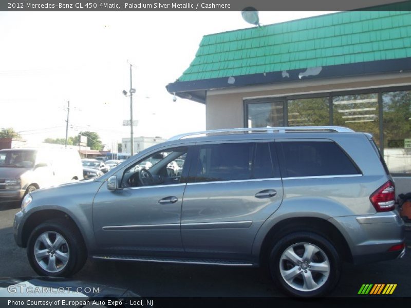 Paladium Silver Metallic / Cashmere 2012 Mercedes-Benz GL 450 4Matic