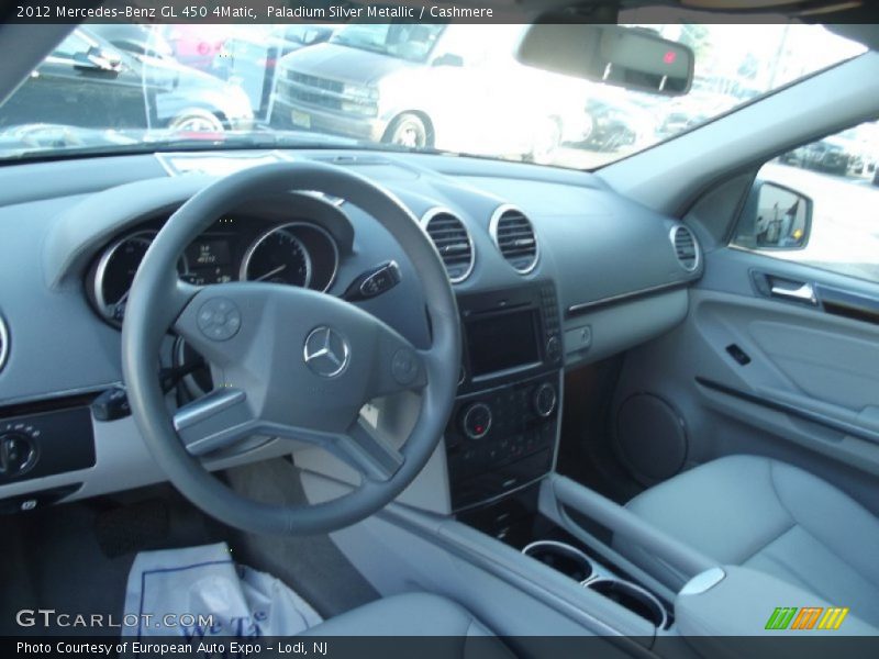 Paladium Silver Metallic / Cashmere 2012 Mercedes-Benz GL 450 4Matic