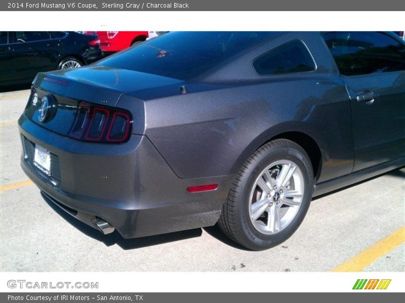 Sterling Gray / Charcoal Black 2014 Ford Mustang V6 Coupe