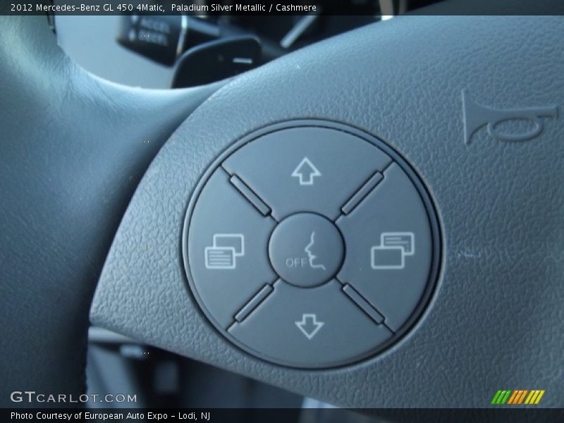 Paladium Silver Metallic / Cashmere 2012 Mercedes-Benz GL 450 4Matic