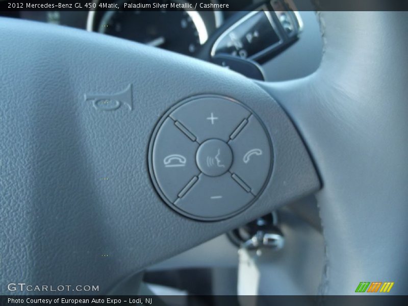 Paladium Silver Metallic / Cashmere 2012 Mercedes-Benz GL 450 4Matic