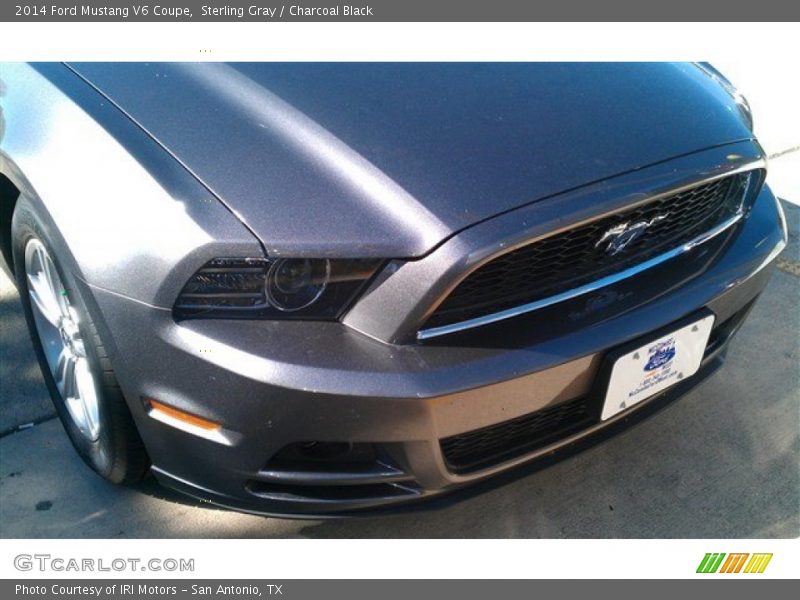 Sterling Gray / Charcoal Black 2014 Ford Mustang V6 Coupe