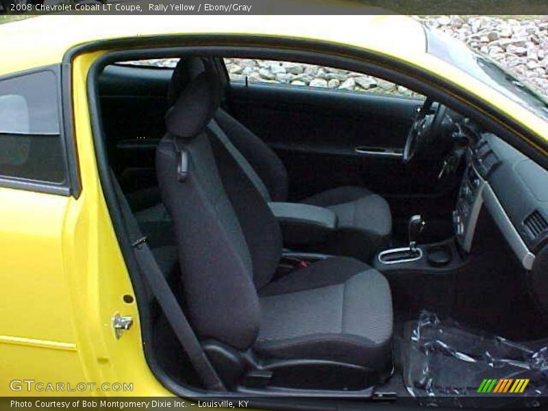 Rally Yellow / Ebony/Gray 2008 Chevrolet Cobalt LT Coupe