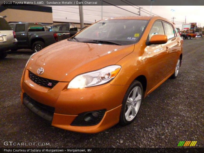 Front 3/4 View of 2010 Matrix S AWD