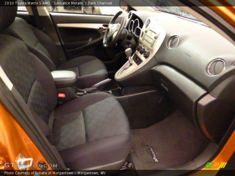 Sundance Metallic / Dark Charcoal 2010 Toyota Matrix S AWD