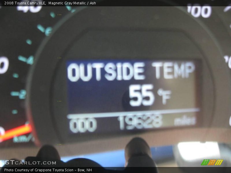 Magnetic Gray Metallic / Ash 2008 Toyota Camry XLE