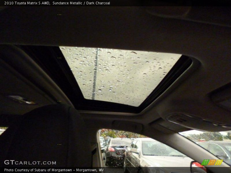 Sundance Metallic / Dark Charcoal 2010 Toyota Matrix S AWD