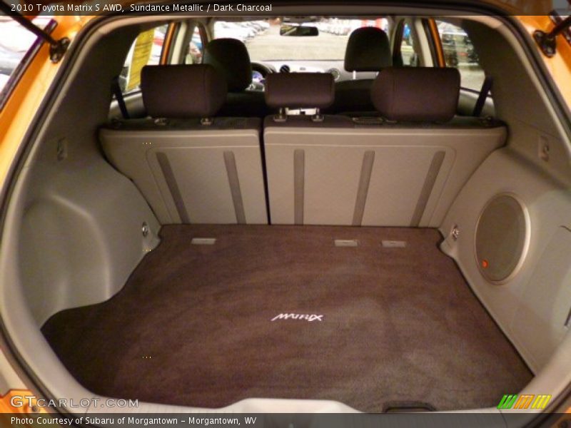 Sundance Metallic / Dark Charcoal 2010 Toyota Matrix S AWD