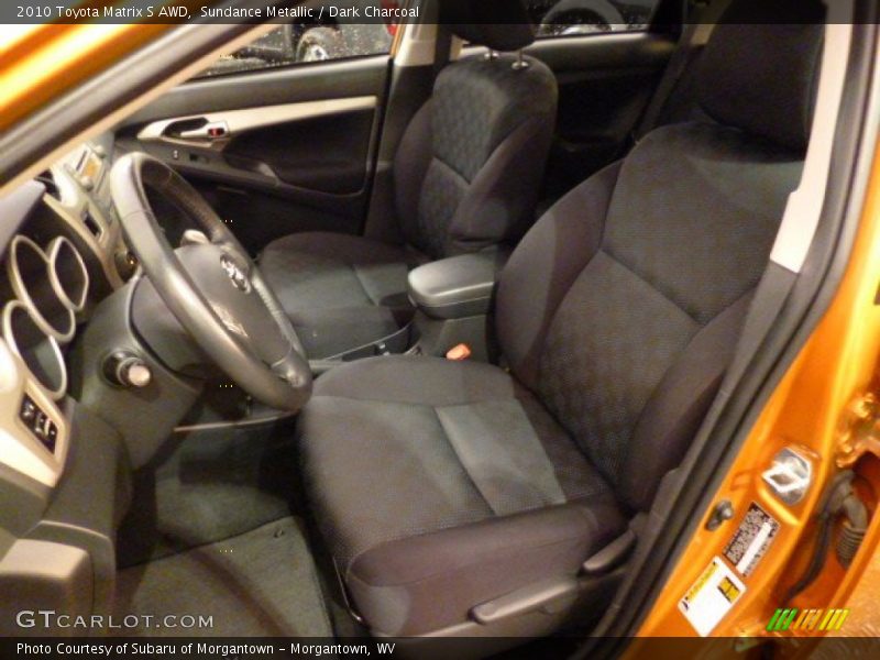 Sundance Metallic / Dark Charcoal 2010 Toyota Matrix S AWD