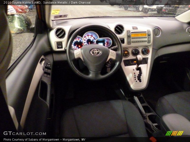 Sundance Metallic / Dark Charcoal 2010 Toyota Matrix S AWD