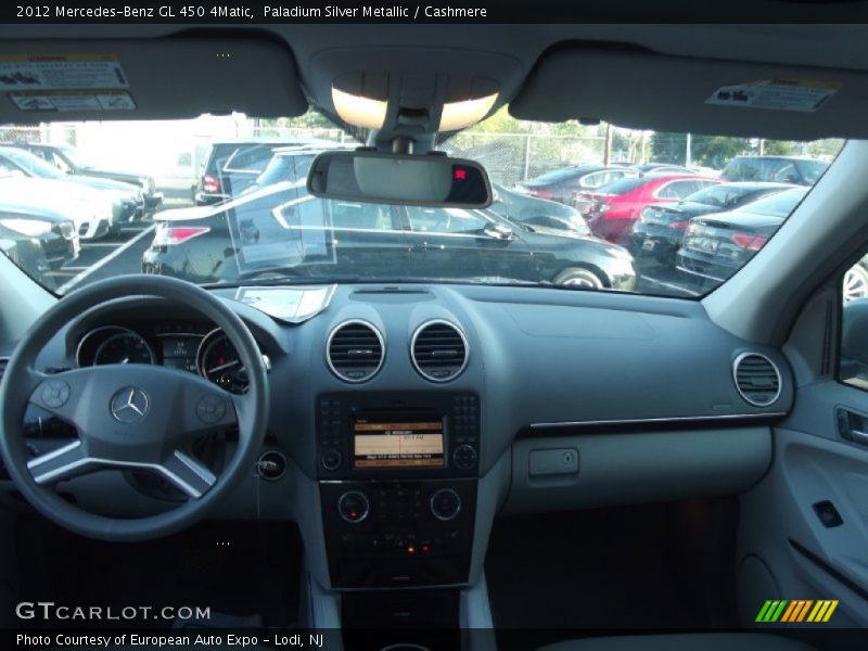 Paladium Silver Metallic / Cashmere 2012 Mercedes-Benz GL 450 4Matic