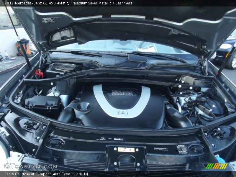 Paladium Silver Metallic / Cashmere 2012 Mercedes-Benz GL 450 4Matic