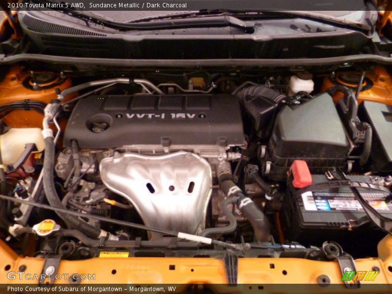 Sundance Metallic / Dark Charcoal 2010 Toyota Matrix S AWD