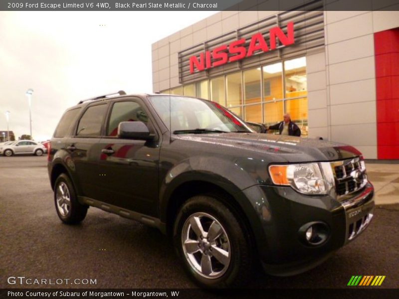 Black Pearl Slate Metallic / Charcoal 2009 Ford Escape Limited V6 4WD
