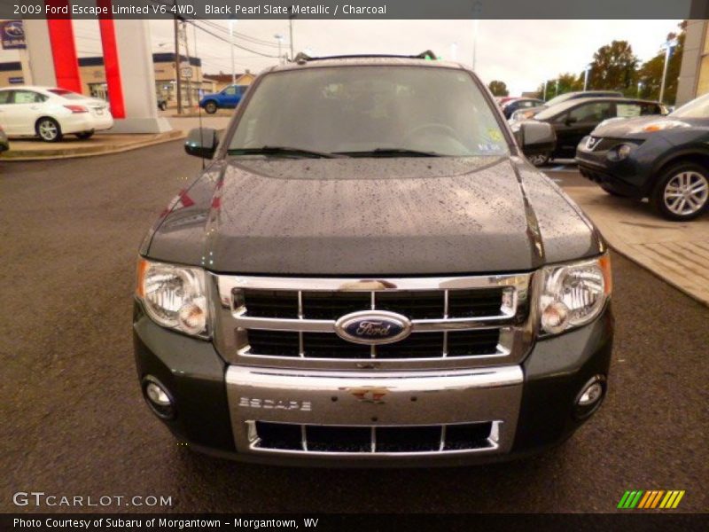 Black Pearl Slate Metallic / Charcoal 2009 Ford Escape Limited V6 4WD
