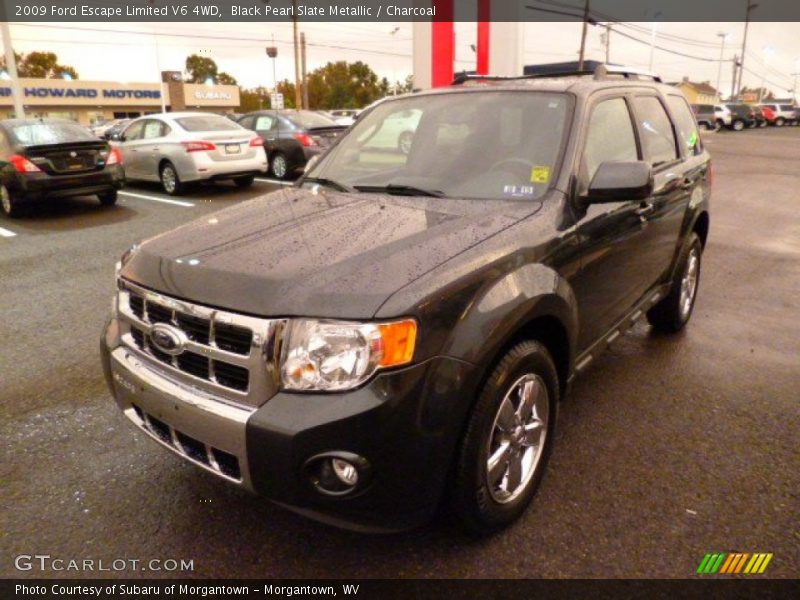 Black Pearl Slate Metallic / Charcoal 2009 Ford Escape Limited V6 4WD