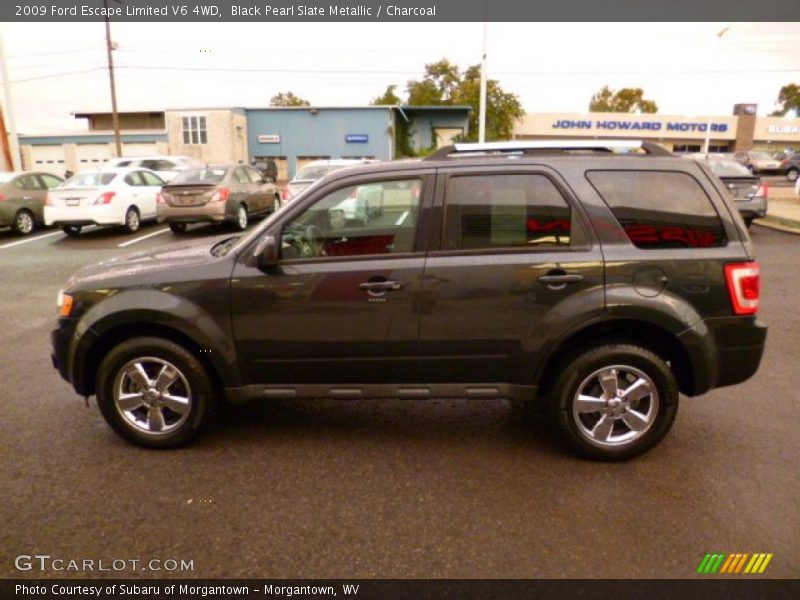 Black Pearl Slate Metallic / Charcoal 2009 Ford Escape Limited V6 4WD