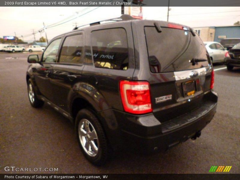 Black Pearl Slate Metallic / Charcoal 2009 Ford Escape Limited V6 4WD