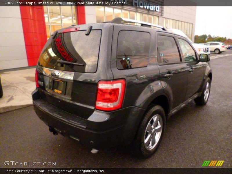 Black Pearl Slate Metallic / Charcoal 2009 Ford Escape Limited V6 4WD