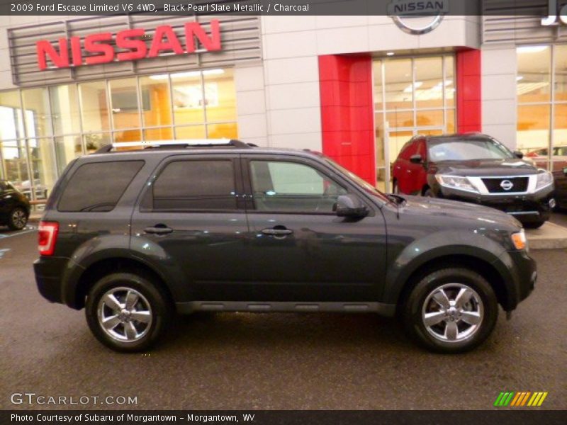 Black Pearl Slate Metallic / Charcoal 2009 Ford Escape Limited V6 4WD