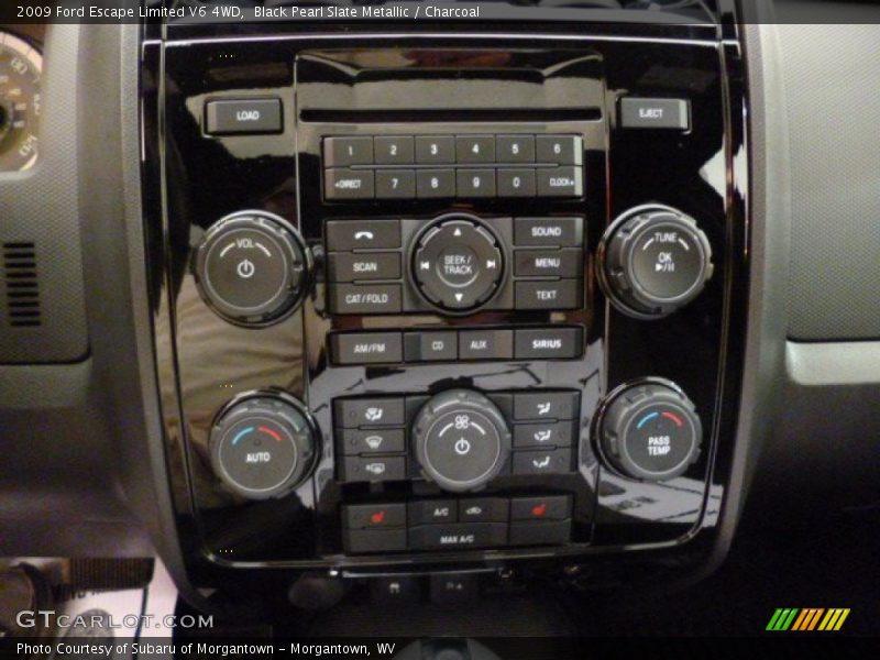 Black Pearl Slate Metallic / Charcoal 2009 Ford Escape Limited V6 4WD