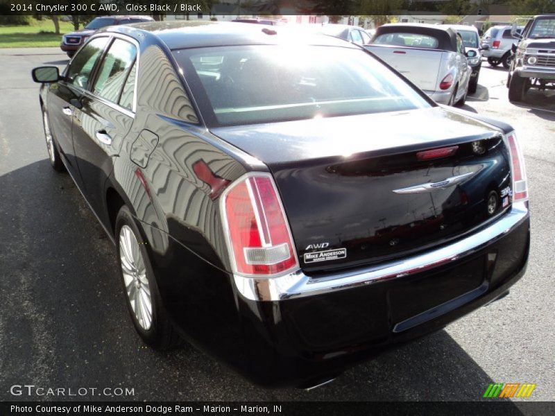 Gloss Black / Black 2014 Chrysler 300 C AWD