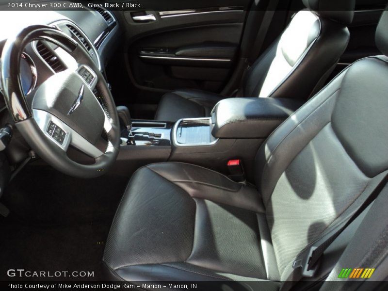 Gloss Black / Black 2014 Chrysler 300 C AWD