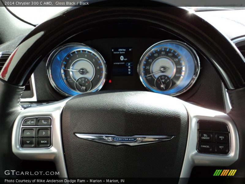 Gloss Black / Black 2014 Chrysler 300 C AWD