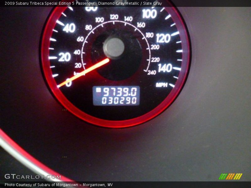 Diamond Gray Metallic / Slate Gray 2009 Subaru Tribeca Special Edition 5 Passenger