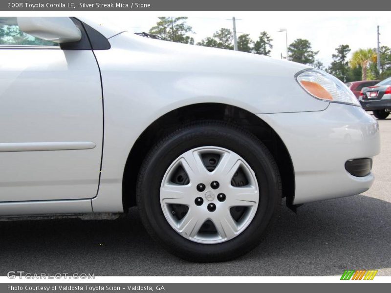 Silver Streak Mica / Stone 2008 Toyota Corolla LE