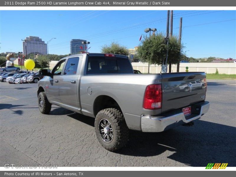 Mineral Gray Metallic / Dark Slate 2011 Dodge Ram 2500 HD Laramie Longhorn Crew Cab 4x4