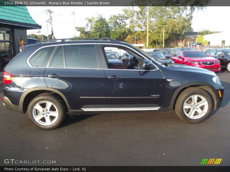 Monaco Blue Metallic / Saddle Brown 2010 BMW X5 xDrive48i