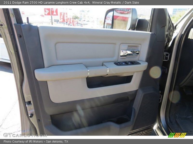 Mineral Gray Metallic / Dark Slate 2011 Dodge Ram 2500 HD Laramie Longhorn Crew Cab 4x4