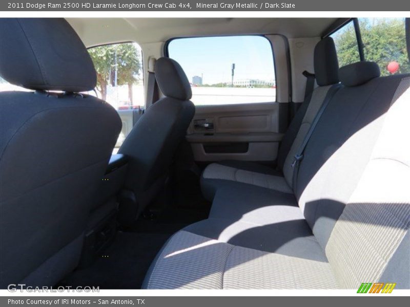 Mineral Gray Metallic / Dark Slate 2011 Dodge Ram 2500 HD Laramie Longhorn Crew Cab 4x4