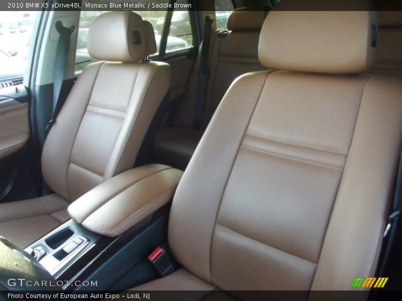 Monaco Blue Metallic / Saddle Brown 2010 BMW X5 xDrive48i