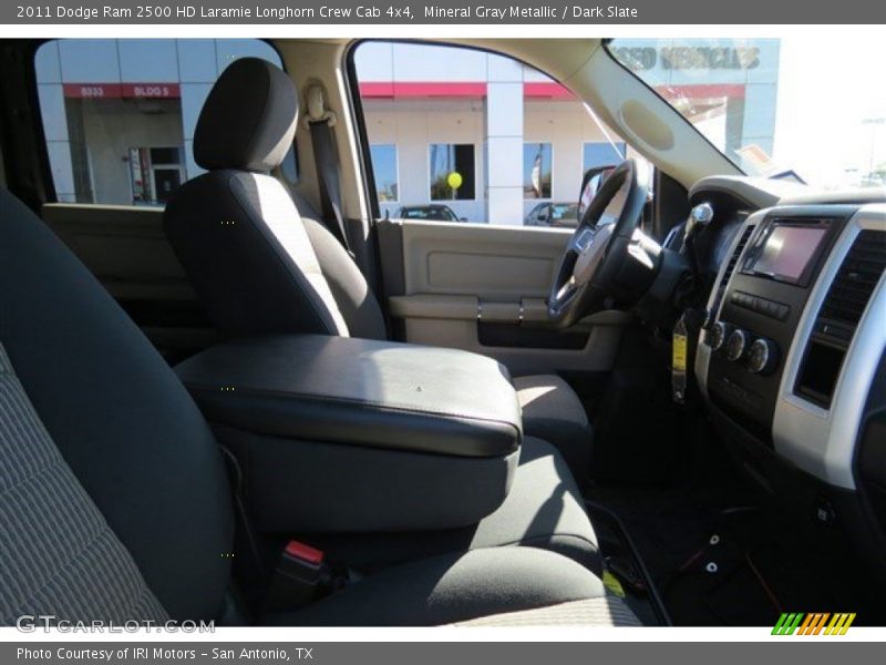 Mineral Gray Metallic / Dark Slate 2011 Dodge Ram 2500 HD Laramie Longhorn Crew Cab 4x4