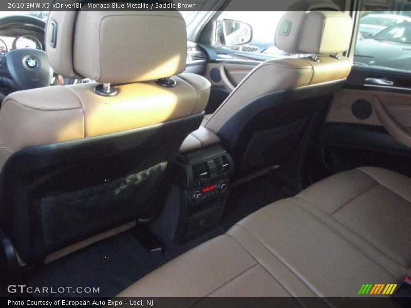 Monaco Blue Metallic / Saddle Brown 2010 BMW X5 xDrive48i