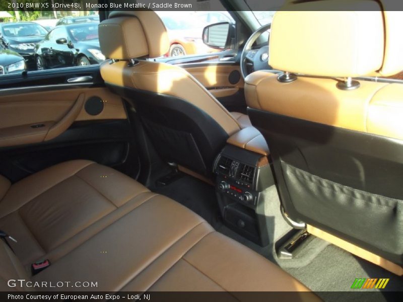 Monaco Blue Metallic / Saddle Brown 2010 BMW X5 xDrive48i