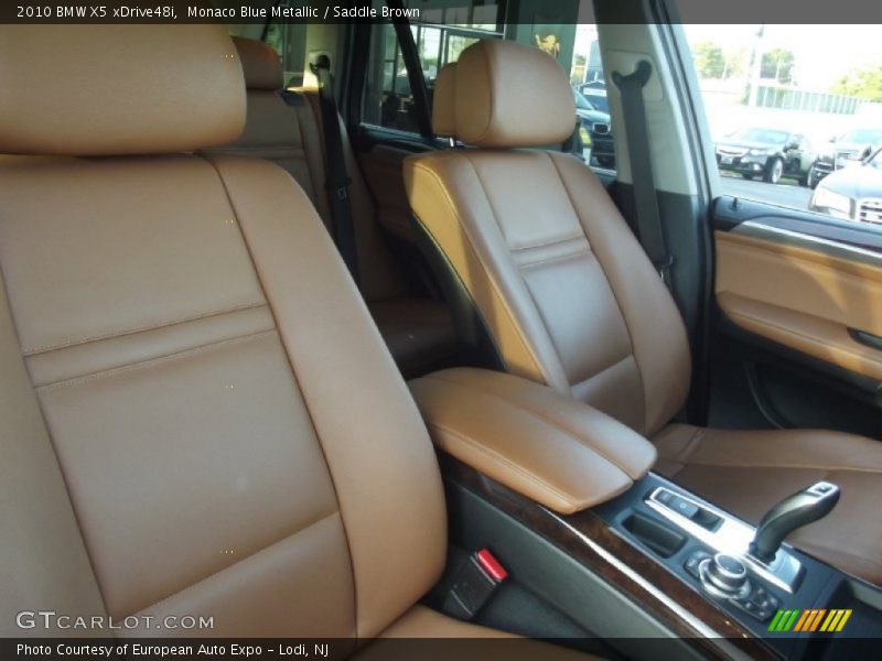 Monaco Blue Metallic / Saddle Brown 2010 BMW X5 xDrive48i