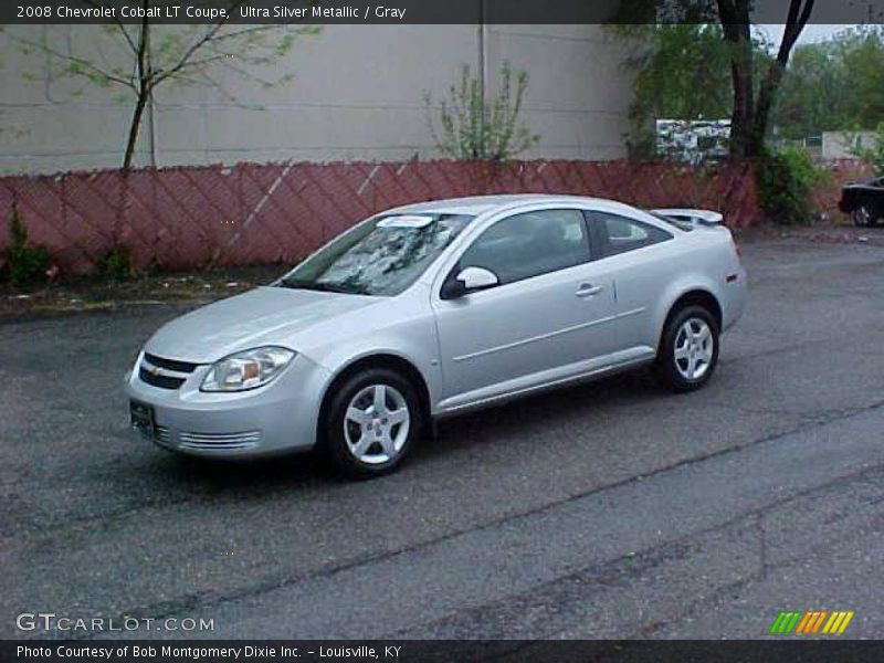 Ultra Silver Metallic / Gray 2008 Chevrolet Cobalt LT Coupe