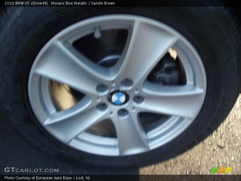 Monaco Blue Metallic / Saddle Brown 2010 BMW X5 xDrive48i